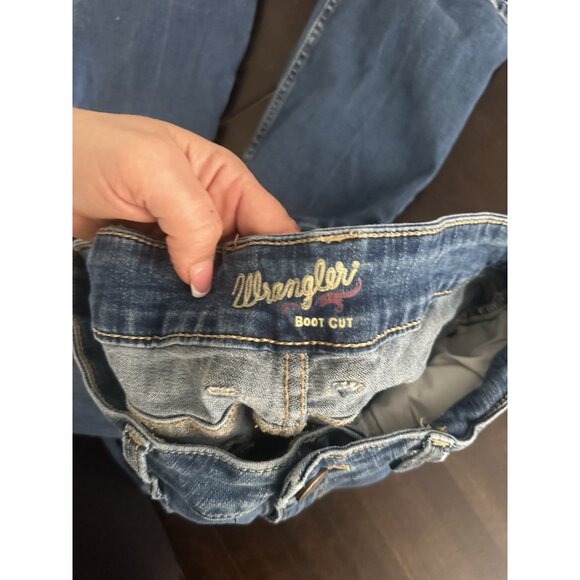 Wrangler Womens Retro Mae Bootcut Jeans 11x32 - Picture 4 of 5